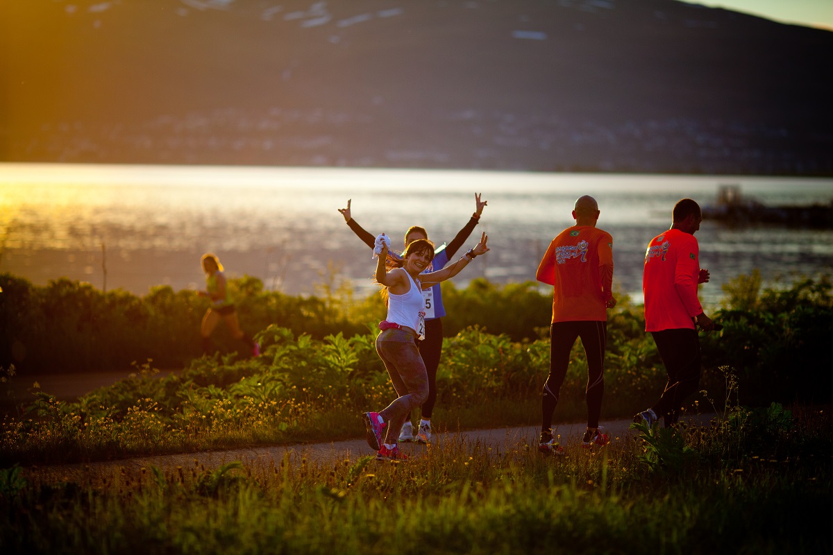 31st Tromsø Midnight Sun Marathon and Half Marathon 2021. Tromsø, Norway.  June 2021